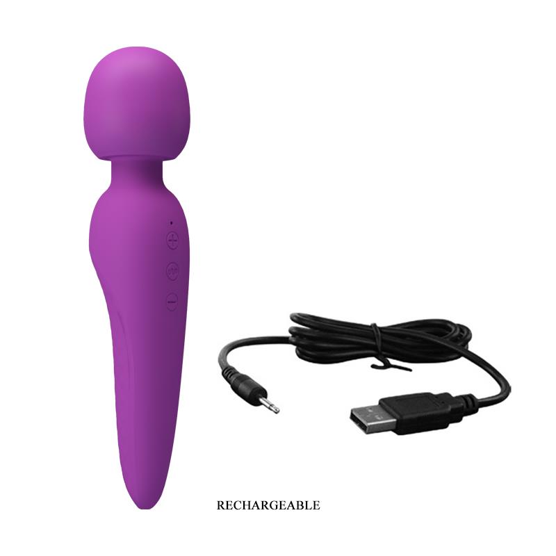 Meredith Wand Massager USB Violet