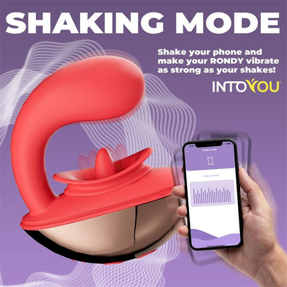 Rondy Vibrating and Licking Tongue Stimulator with App