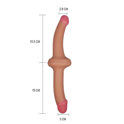 Double Dild 125 Liquid Silicone Flesh