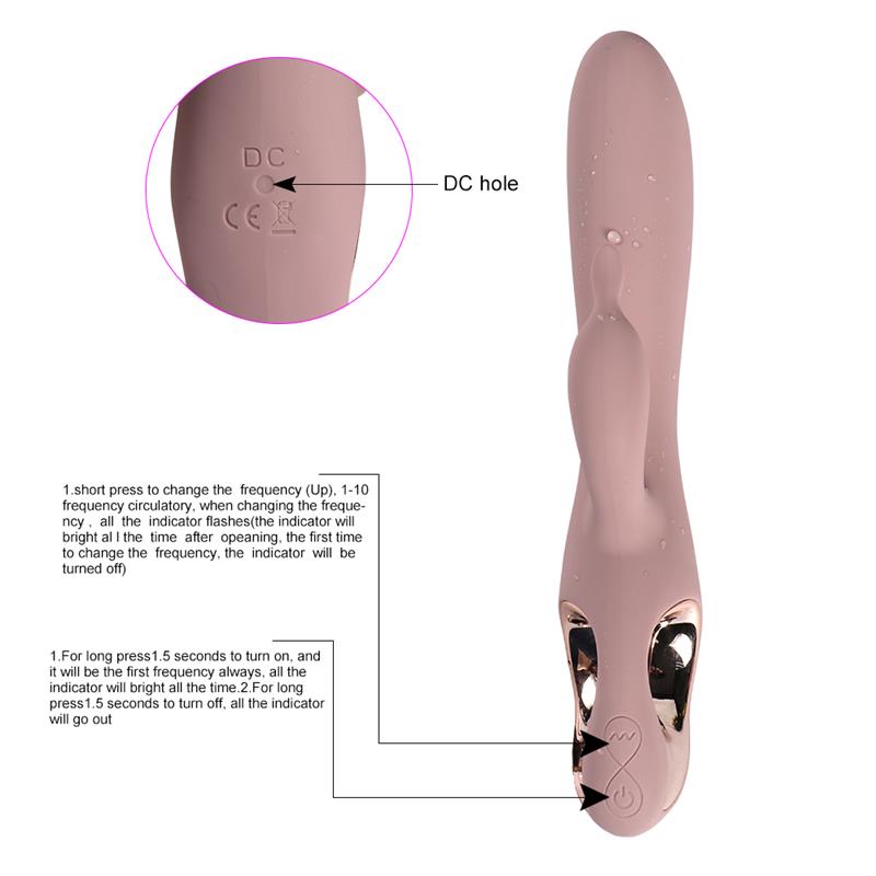 Vibe Silicone USB Katerina 21 cm