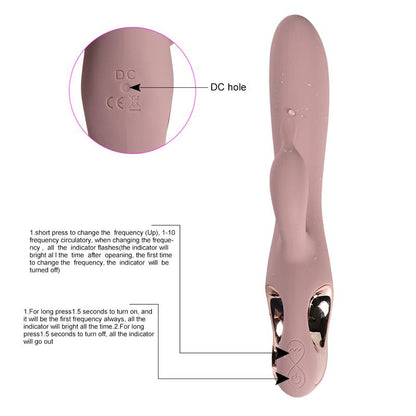 Vibe Silicone USB Katerina 21 cm