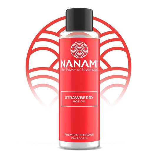 Hot Oil Massage Sweet Strawberry Aroma Heat Effect 100 ml