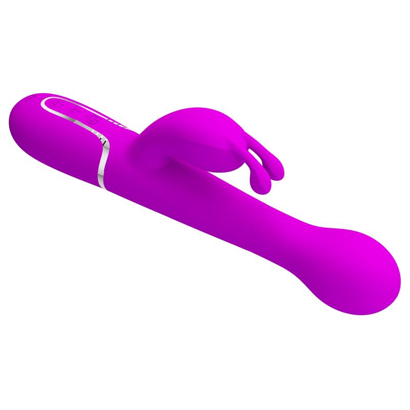 Vibe with Thrusting and Rotating Beads Dejon Pink