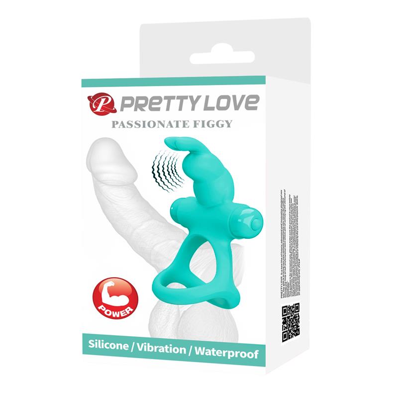 Vibrating Penis Ring Passionate Figgy Green