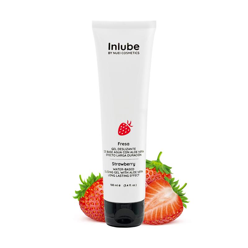 Nuei Water Base Lubricant Inlube Strawberry 100 ml