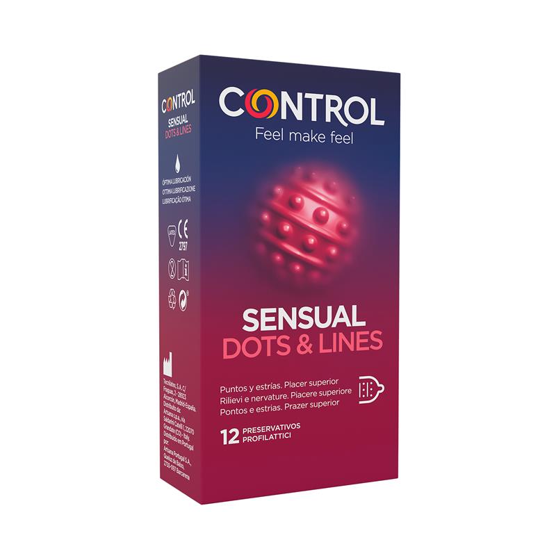 Sensual Dots Lines 12 uds