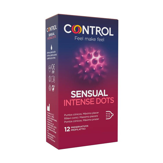 Sensual Intense Dots 12 uds