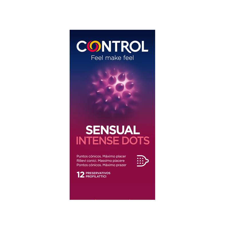 Sensual Intense Dots 12 uds