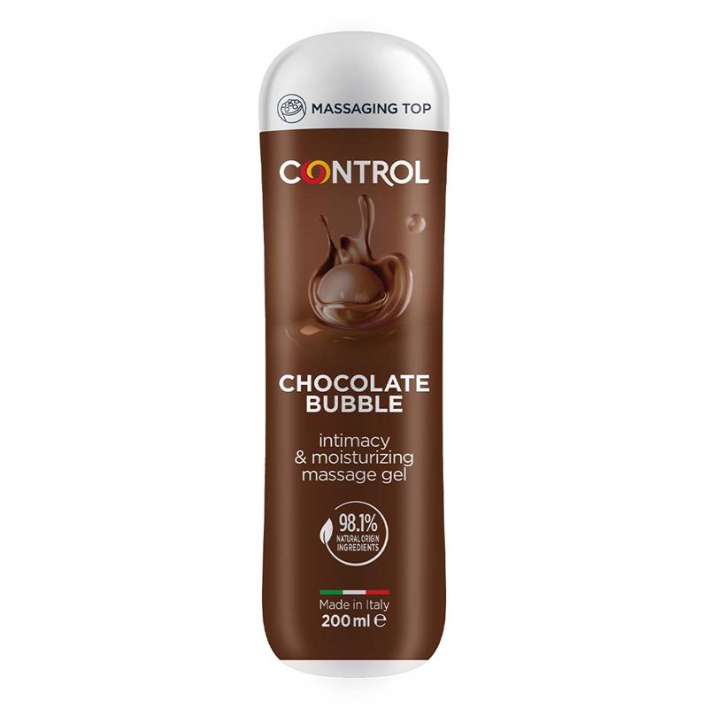 Massage Gel Bubble Chocolate 200 ml