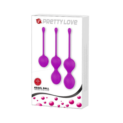 Pack 3 Kegel Balls Pink