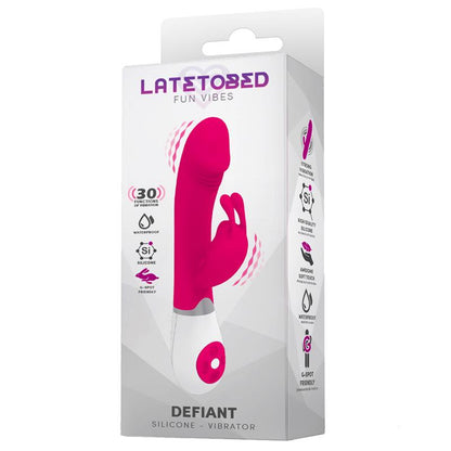 Defiant Vibe with Rabbit Silicone