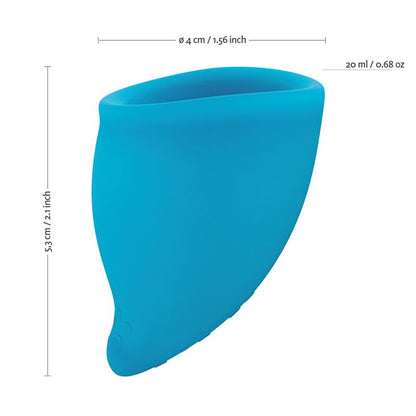 Fun Cup Menstrual Cup Size A Turquoise