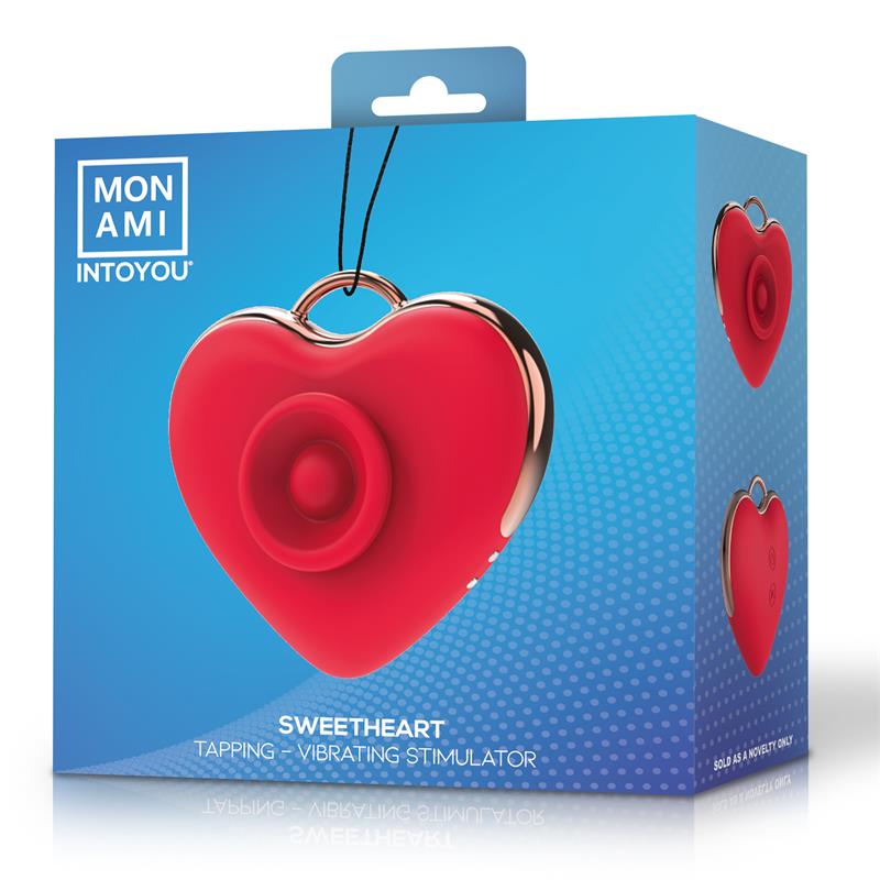 Sweetheart Heat Shapped Stimulator with Tapping