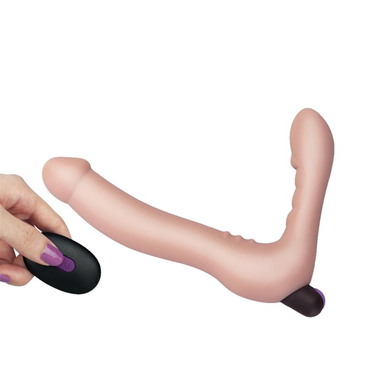 Strapless Doble Dildo Silicone USB