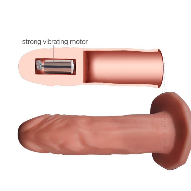 Unisex Hollow Strap On Vibrating