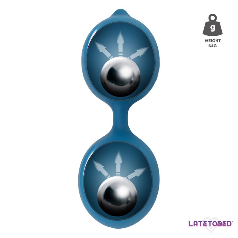 Misha Double Kegel Balls with Internal Weight