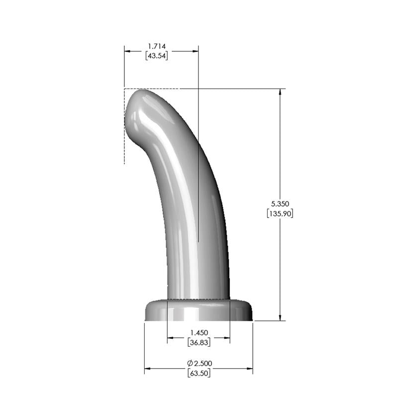 Herspot Dildo Golden Rose Size