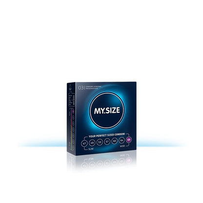 My Size Natural Latex Condom Size 69 Box of 3 Units