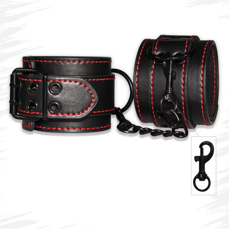 Ankle Cuffs Bondage Black