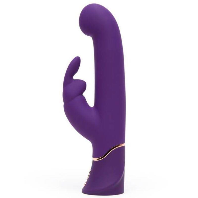 Greedy Girl Vibe with Thrusiting Movements G Spot Stimulator and Rabbit Purple