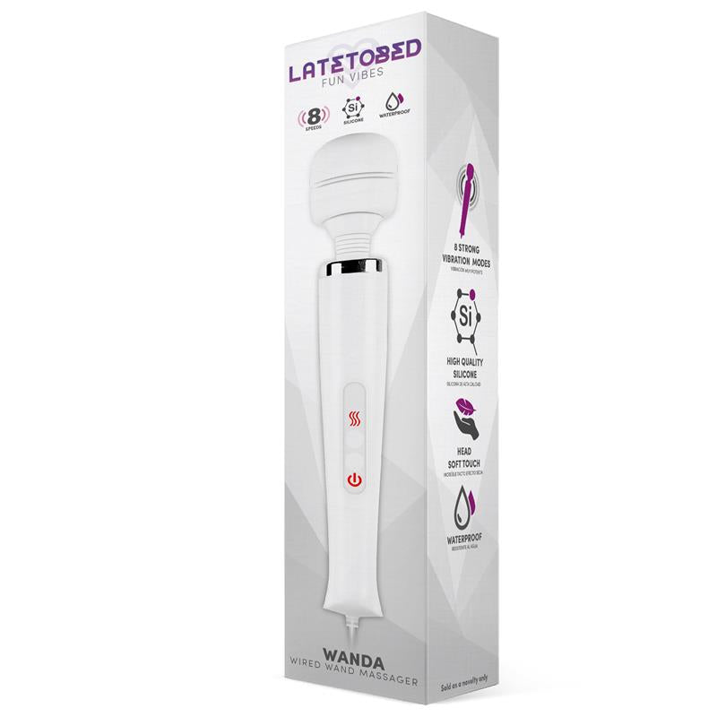 Wanda Wired Wand Massager White