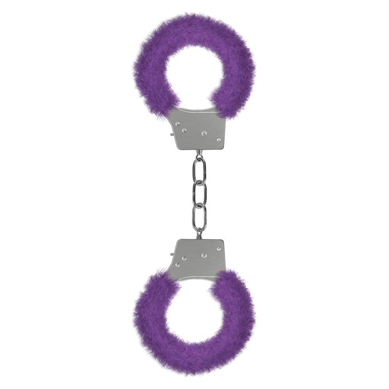 Shots Ouch Beginners Handcuffs Furry Purple