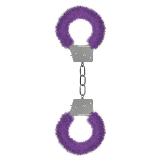 Shots Ouch Beginners Handcuffs Furry Purple