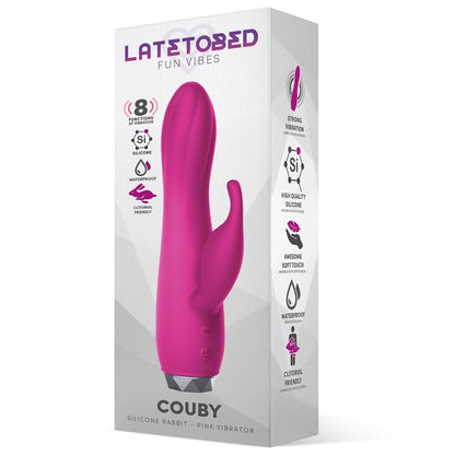 Couby Silicone Rabbit Vibe Pink