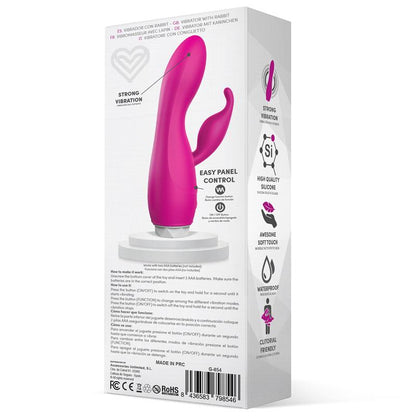 Couby Silicone Rabbit Vibe Pink