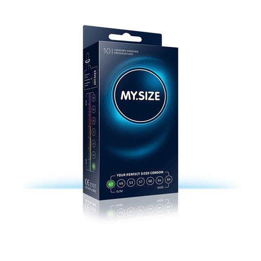 My Size Natural Latex Condom Size 47 Box of 10 Units