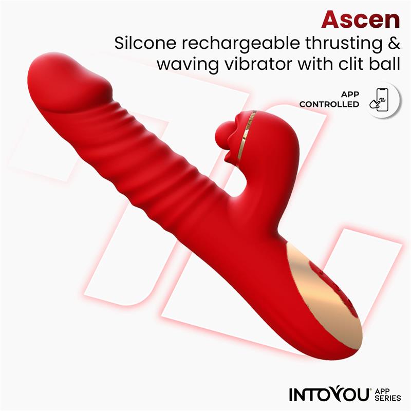 Ascen Thrusting and Waving Vibe with App Magnetic USB