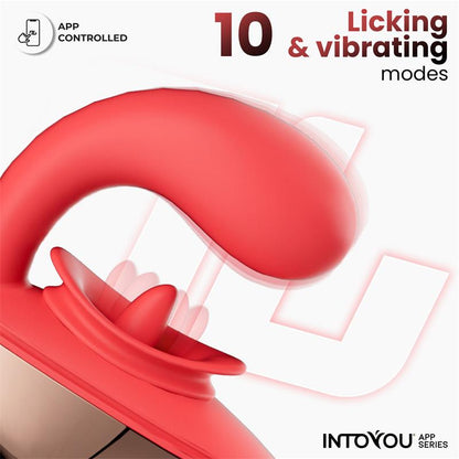 Rondy Vibrating and Licking Tongue Stimulator with App