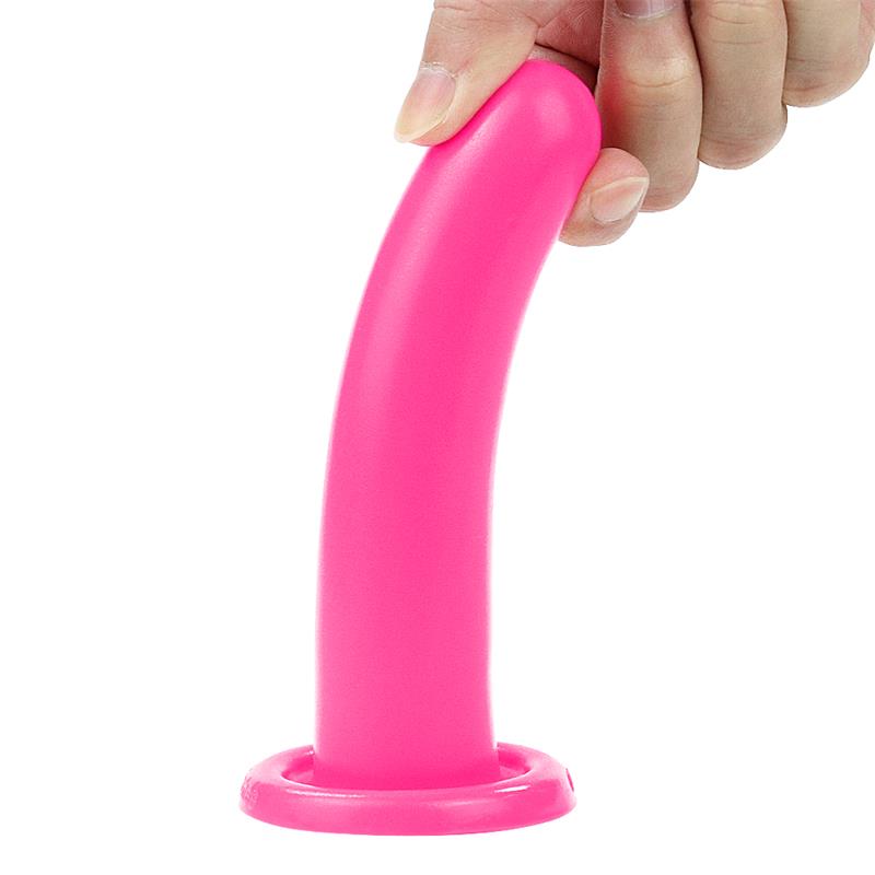 Stimulator Holy Dong 55 Liquid Silicone Pink