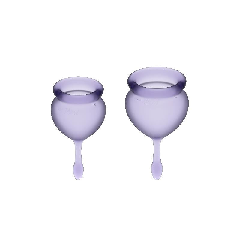 Feel Good Menstrual Cup Lilla Pack of 2