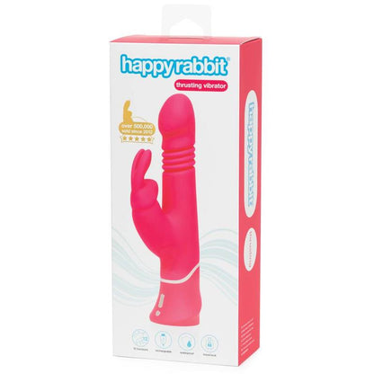 Vibrador Thrusting Realistic USB Pink