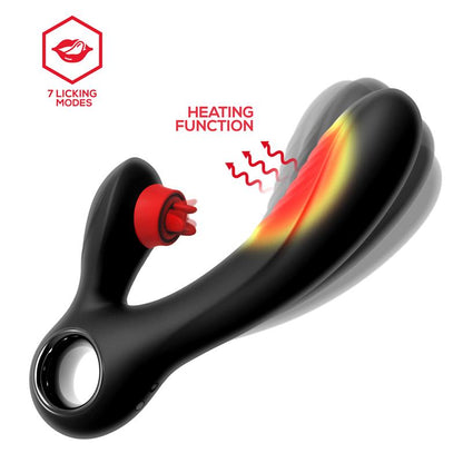 Niza Vibe with Heating and Clitoris Triple Tongue