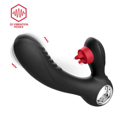 Niza Vibe with Heating and Clitoris Triple Tongue