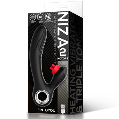 Niza Vibe with Heating and Clitoris Triple Tongue