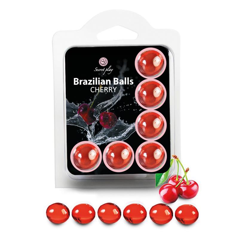 Brazilian Balls Set 6 Cherry